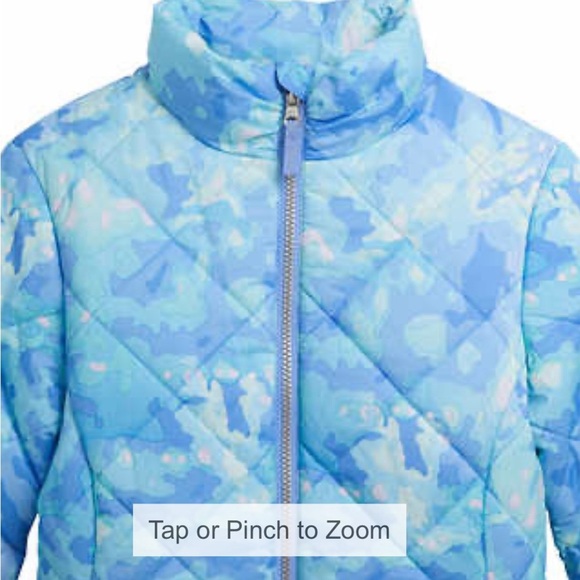 Girls 3pc Jacket w/ Beanie Gerry Youth Systems Light Blue Jacket Sz 5/6 Sz7/8 - Picture 6 of 10